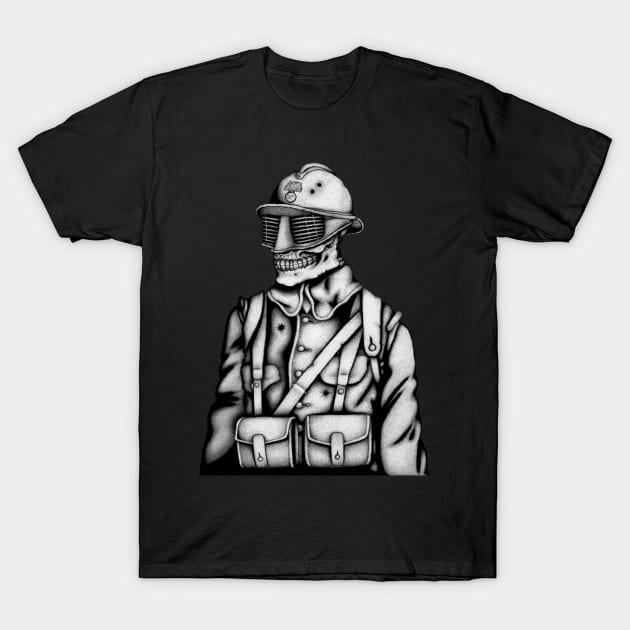 French Soldier Of The Great War T-Shirt by JupiterVII1